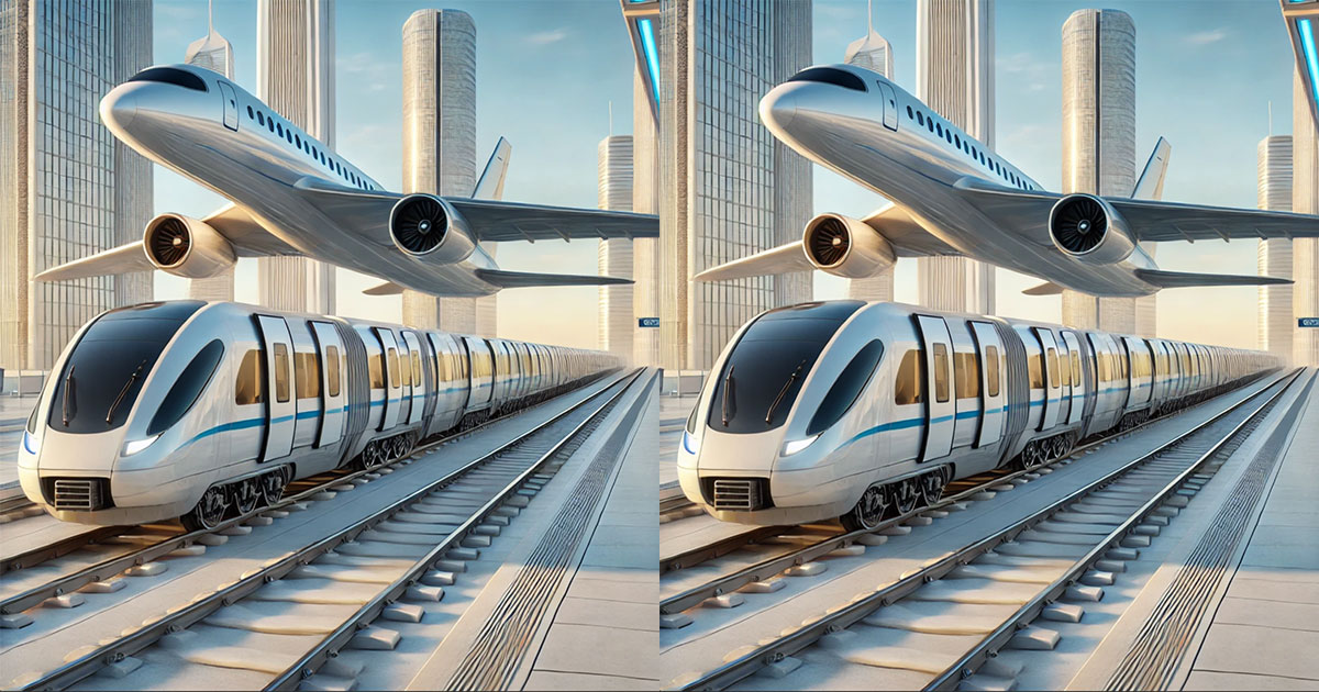 In the Near Future, We’ll Travel by Trains That Transform Into Planes